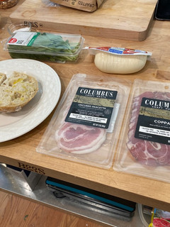 A picture of Italian sandwich.