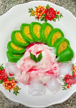 Foto resep Es Pisang Hijau