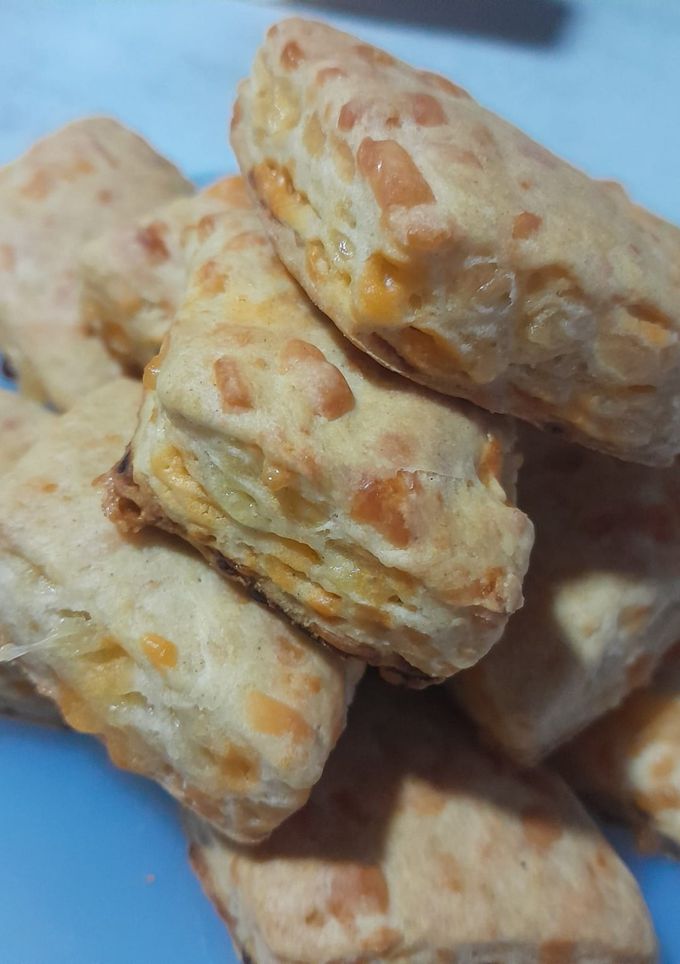Una foto de Scons de queso receta ideall!