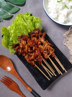 Foto resep Sate jamur tiram