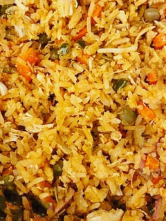 A picture of Nicaraguan Style Rice.