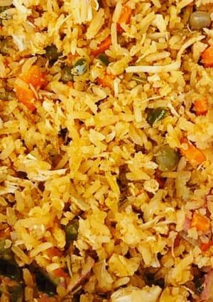 A picture of Nicaraguan Style Rice.