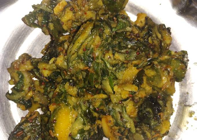 Steps to Prepare Homemade Arbi Patta sbji