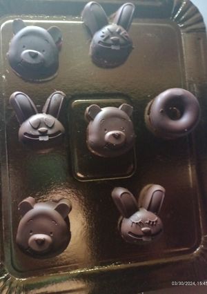 Una foto de 🐰🐻 Conejitos y ositos de Pascua choco oreos 🍫!!