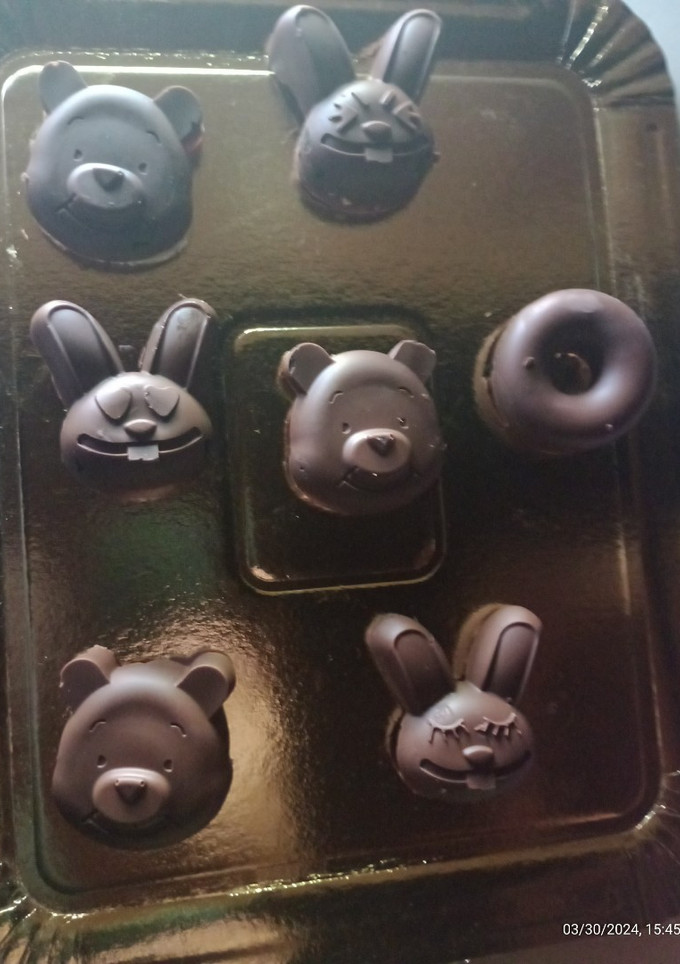 Una foto de 🐰🐻 Conejitos y ositos de Pascua choco oreos 🍫!!