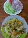 Chicken Barbeque Biryani #cookpadapp# rice contest