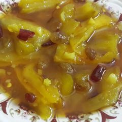 A picture of Sweet sour and chatpata mango slice..