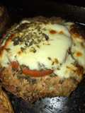 Pizza de atún y pan