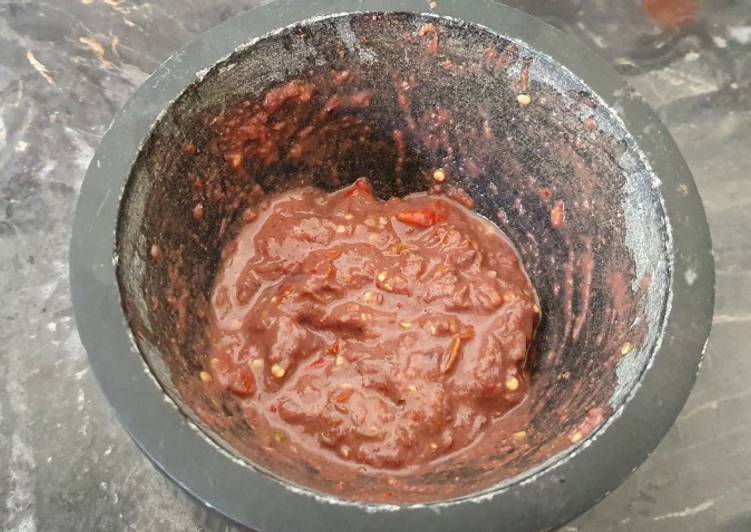 Langkah Langkah Memasak Sambal Belacan yang Sederhan