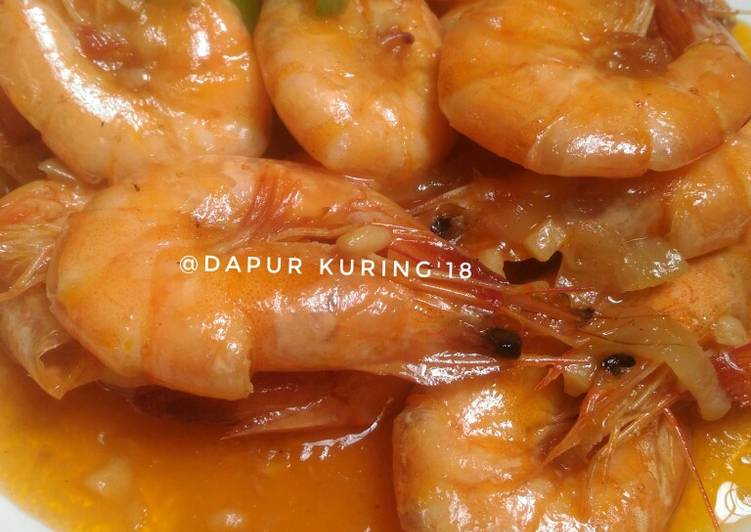 Resep Udang saus asam manis simple, Bisa Manjain Lidah