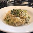 Fideos de arroz con zucchini