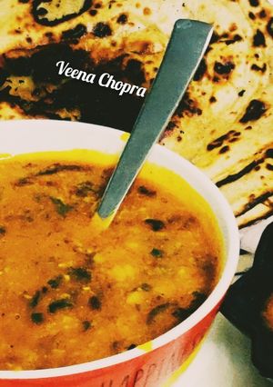 खट्टी अरहर मूंग दाल(khatti arhar moong daal recipe in hindi) रेसिपी मुख्य फोटो