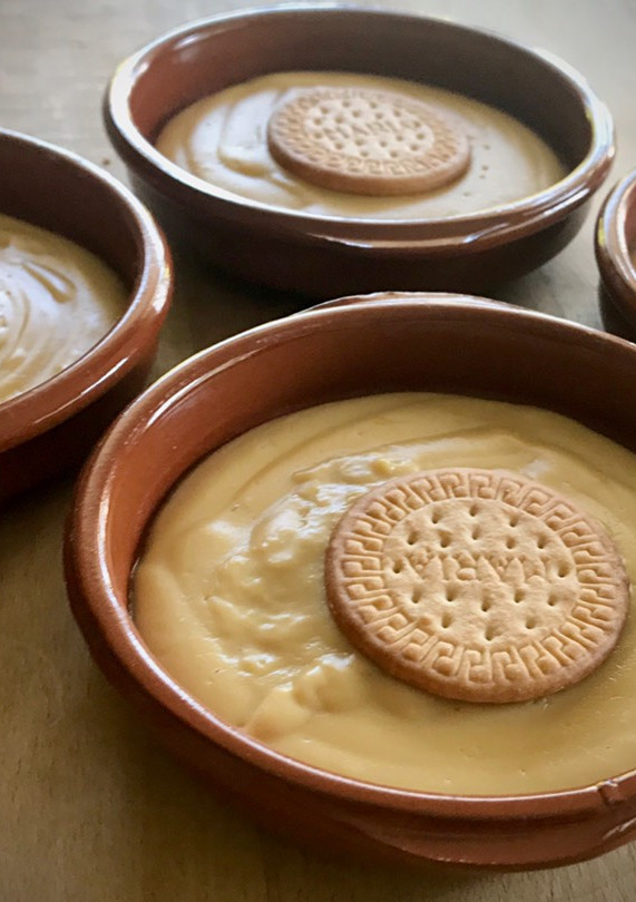 Una foto de Natillas caseras