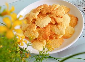 Hình của món Bánh quy bơ - Làm bằng lò vi sóng có chế độ nướng.