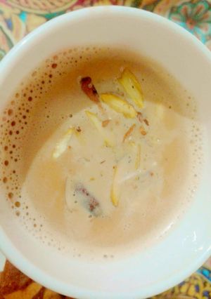A picture of Almond tea.
