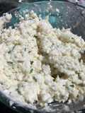 Ensalada de coliflor cruda