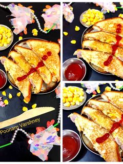 कॉर्न वेज चीज़ सैंडविच (Corn veg cheese sandwich recipe in hindi) रेसिपी मुख्य फोटो