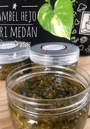 Foto resep Sambel Hejo Teri Medan