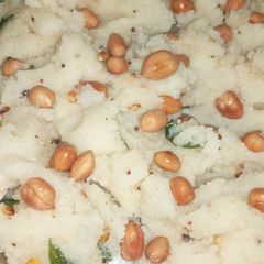 A picture of Upma of semolina.