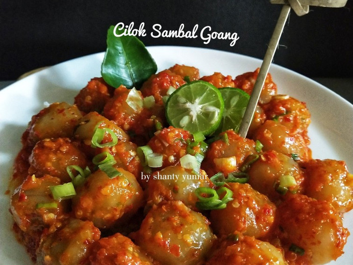 Cara Memasak Cilok Sambal Goang Menu Enak Dan Mudah Dibuat