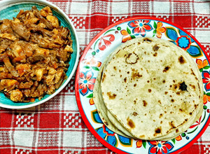 Una foto de Masa para tacos 🌮, fajitas o wraps 🌯