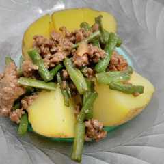 Tumis Baby Buncis Daging Cincang রেসিপির প্রধান ছবি