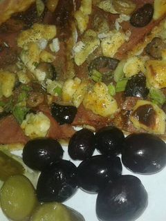 صورة لوصفة بيتزا