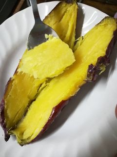 รูปของ มันหวานญี่ปุ่นเผา ใช้เตาอบ หวานนุ่มฉ่ำ