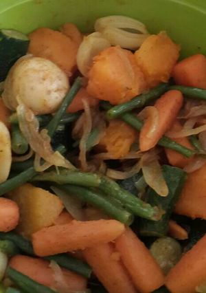 A picture of Mixed vegetables.