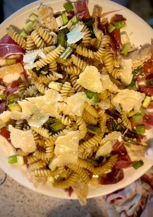 Une photo de Pâtes San Daniele et parmesan