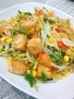 Foto resep Cah tauge tahu jagung manis,... 😄😄😄