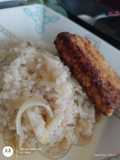 Risotto de hinojo con tempeh (vegano)