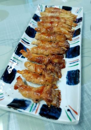 รูปของ หมูม้วนเห็ดบัตเตอร์โชยุยากิ