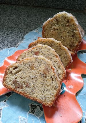 Una foto de Budín de amapola