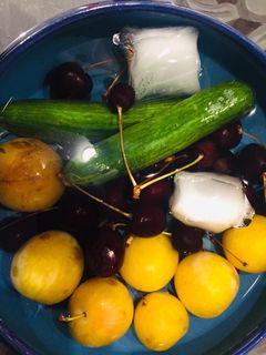 عکسی از دستور میوه خنک