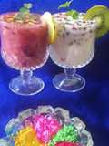 সাবুর শরবত উইথ ফ্রুটস
