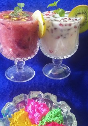 সাবুর শরবত উইথ ফ্রুটস রেসিপির প্রধান ছবি