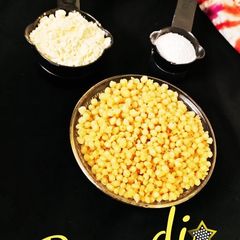 A picture of Boondi For Raita.