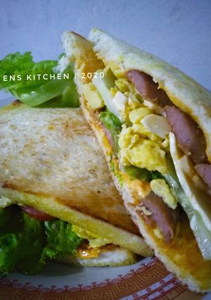 Foto resep Sandwich Pelangi
