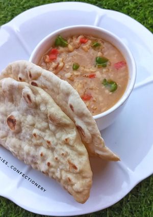 A picture of Sudanese beans soup.