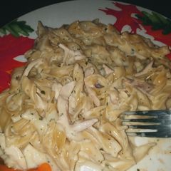 A picture of Creamy Chicken Alfredo.