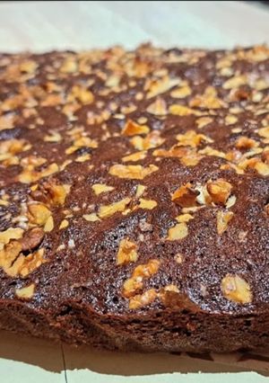 Una foto de Brownie chocolate