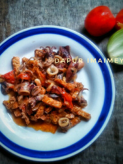 Foto resep Tumis cumi,tempe saos tiram