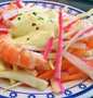 Receta Coleslaw con Langostinos (Ensalada de Col)  que Delicioso