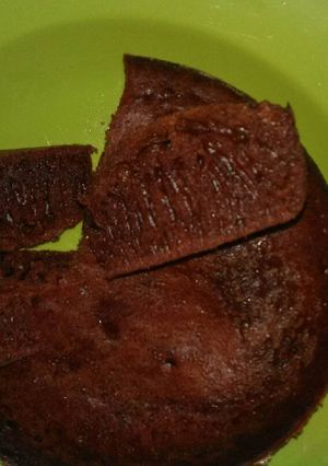 Foto resep Bolu sarang semut (karamel) magicom