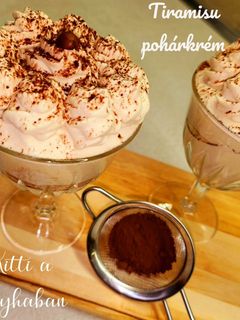 Tiramisu pohárkrém 🇮🇹 - cukormentesen recept fotója