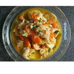 A picture of Tumis Tofu Jamur.