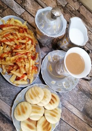 A picture of Dodh wali chai.