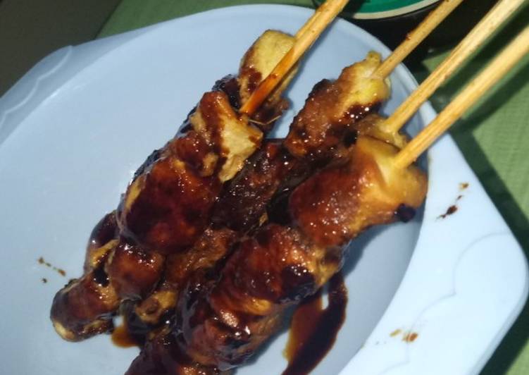 Bahan Sate ayam teflon | Cara Bikin Sate ayam teflon Yang Menggugah Selera