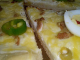 بيتزا بصلصة بيضاء 🍕🧀👌